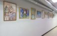 Выставка учебных работ учащихся Детской художественной школы в ТЦ «Авангард». Преподаватель: Хитрова Татьяна Алексеевна