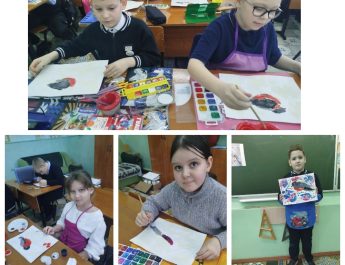 Директор Детской художественной школы Степанова Вера Михайловна  провела творческий мастер-класс по рисованию по манке для учащихся 3 класса МОУ ОШ №8 (классный руководитель: Барашова И.А)