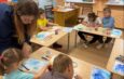 Преподаватель Детской художественной школы Коротаева Екатерина Сергеевна совместно с детским садом Березка провела творческий мастер-класс