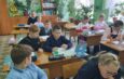 Директор Детской художественной школы Степанова Вера Михайловна провела творческий мастер-класс в четвертом классе   МОУ ОШ №8 (классный руководитель: Барашова И.А)